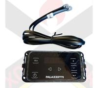 Panneau de commandes F.ALPHA easy flat noir original Palazzetti code 895736360