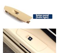 Panneau de commutateur de lève-vitre intérieur de voiture BMW, garniture de poignée de porte, série 7 F02 61319241915, accessoires automobiles, siège avant(Beige Front Right)