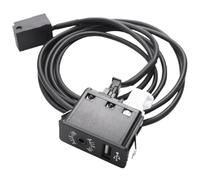 Panneau de commutateur de prise d'entrée auxiliaire USB pour BMW E39 E53 X5 Z4 E85 E86 X3 E83, interface 4 broches avec câble de 150 cm
