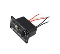 Panneau de commutation de pompe de cale triple mode 12 V 5 A, arrêt manuel automatique avec indicateurs LED, boîtier en ABS pour bateau, voiture, yacht, VTT