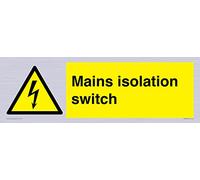 Panneau de commutation d'isolation secteur, 450 x 150 mm, L41