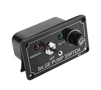 Panneau de commutation - Panneau de commutation de pompe de cale 12V CC longue durée avec indicateur LED pour la protection