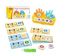 Panneau de comptage Doigts,Jouet éducatif précoce | Jeu d'apprentissage des nombres | pour Classe/Salle de Jeux, garçons/Filles, école à la Maison, soirées familiales, Maternelle, préscolaire