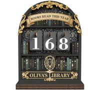 Panneau de compteur de livres | Books Read This Year Sol | Panneau de suivi de lecture | Pour la maison, la bibliothèque, la salle de classe, le bureau, la chambre à coucher, la bibliothèque