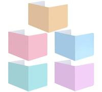 Panneau De Confidentialité De Bureau 5pcs Diviseur De Bureau Coloré Séparateur De Table en Forme De U Panneau D'étudiant Bouclier De Partition Autonome