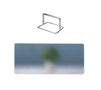 Panneau de confidentialité de Bureau en Acrylique givré,Panneau de confidentialité for Bureau Autonome ,Panneau de modestie monté sur Table,pour comptoir et Bureau,(80cmX30cm)