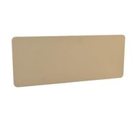 Panneau de confidentialité de bureau, panneau acoustique sous bureau - Cloison de séparation élégante pour réduire le bruit dans un bureau à domicile, 100 x 40 cm, marron - Solution efficace