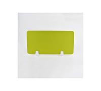 Panneau de confidentialité de bureau, « Séparateur de bureau acoustique - Cloison de bureau verte pour la réduction du bruit et l'intimité visuelle, panneau d'écran de poste de travail autop