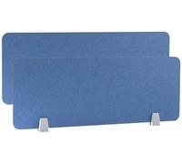 Panneau de confidentialité for Bureau, 2 Paquets, réduit Le Bruit et Les Distractions visuelles, Preuve d'absorption Acoustique for Les Entreprises(Blue,30X80CM)
