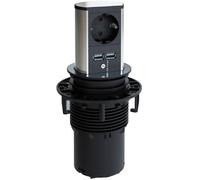 BACHMANN Bloc de prises ELEVATOR 1x contact de protection 1xUSB