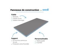 Panneau de construction WEDI 260 x 60 x 2 cm