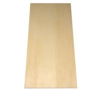 Rayher Plaque de contreplaqué, nature, 1 pce., 600X300X4mm, peuplier, arts créatifs, modèles réduits, pyrogravure, scie à chantourner, découpe au laser-6299900