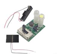 Panneau de contrôle de la lumière solaire 1,2 V pour lampes de conteneur en verre, circuit imprimé de 25 mm x 15 mm, double LED blanches et colorées, compatible avec les panneaux solaires 2 V