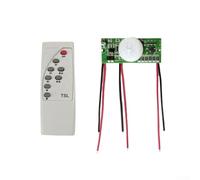 Panneau de contrôle de lampe solaire 3,2 V 3,7 V pour piles au lithium, circuit d'induction infrarouge du corps humain avec télécommande, entrée 5-6 V 20 W, S
