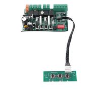 Panneau de contrôle de moteur de portail coulissant DC 24 V, carte de contrôle électronique avec indication LED, 145 x 91 mm - Anti-interférences, réglages lents, entretien facile
