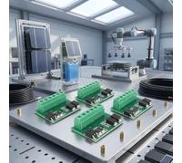 Panneau de contrôle d'éclairage solaire DC6-45 V pour installations d'éclairage public avec automatisation complète, gestion de la charge et contrôle de charge