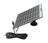 Panneau de contrôle photovoltaïque permanent étanche 5 W 5 V fort immunitaire pour plus d'accessibilité constante dans toutes les conditions environnementales solaires