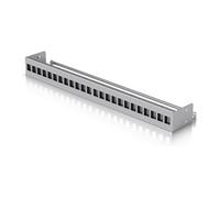 - Panneau de correction keystone vierge - montable sur rack - 1U - 24 ports