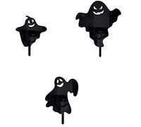 Panneau de cour d'Halloween 1/3 pièces - Simulation effrayante - Décoration pour toile de fond - Panneaux d'Halloween