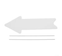 Panneau de cour extérieur personnalisable avec piquets pour mariages, ventes et autres célébrations (1 pièce)