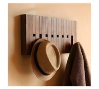 Panneau de couverture de compteur électrique, cintre en bois massif pour boîte de distribution, porte-manteau de style piano, support mural pour salon et chambre à coucher
