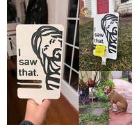 Panneau de crottes de chien avec support de sac, panneau de pelouse, veuillez C