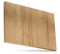 Panneau de cuisine compatible avec IKEA FAKTUM - Panneau avant de qualité supérieure sur mesure - Ajustement original - Fabriqué en Allemagne (chêne alifax, 50 x 13-S)