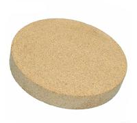 Panneau de cuisson en vermiculite pour construction en brique réfractaire, revêtement de poêle et couvercle de cheminée avec isolation thermique (180 x 50 mm)