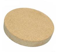 Panneau de cuisson en vermiculite pour construction en brique réfractaire, revêtement de poêle et couvercle de cheminée avec isolation thermique (200 x 50 mm)