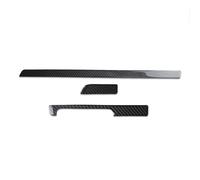 Panneau de décoration Bandes Garniture Tableau Bord Fibre Carbone Console Centrale Voiture Conduite À Gauche Pour VW Pour Scirocco Pour MK3 2009-2016 Garniture de décoration
