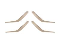Panneau de décoration Pour BMW Pour X1 E84 51412991775 Noir Beige Intérieur Porte Accoudoir Panneau Poignée Tirer Garniture Couverture Voiture Garniture de décoration(Beige 1 Set)