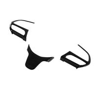 Panneau de décoration Pour Chrysler 300C 2004-2023 Panneau De Commande Climatisation ABS Garniture Navigation Autocollant Moulures Intérieures Garniture de décoration(Steering wheel)