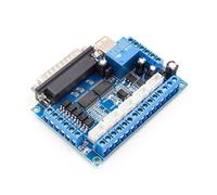 Panneau de dérivation CNC 5 axes, pilote de moteur pas à pas MACH3, Module de commande à Port parallèle, contrôleur avec coupleur optique, câble USB
