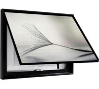 Panneau de disjoncteur - Couvercle électrique mural amovible moderne - Boîte décorative for boîtier de compteur électrique, cacher les peintures for compteurs(Gray,40x50cm)