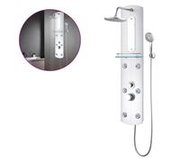 Panneau de douche 25 x 43 x 120 cm Argenté