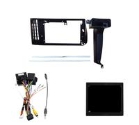 Panneau De Façade en Plastique for Autoradio, Installation du Cadre du Tableau De Bord, Lecteur Multimédia Android,Convient pour Volkswagen Golf3(Frame Cable canbus)