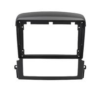 Panneau de façade stéréo d'autoradio de 9 Pouces, Cadre de Tableau de Bord 2 DIN, Lunette de Navigation GPS Universelle pour systèmes stéréo de Rechange, kit d'installation de