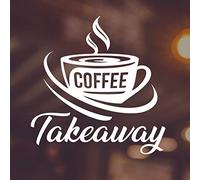 Panneau de fenêtre en vinyle autocollant pour porte de cuisine, bar, restaurant, magasin à emporter, bureau, café, décoration vintage, plaque de café, plaque murale autocollante, lettrage menu,