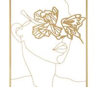 PANNEAU DE FER À FACE OR