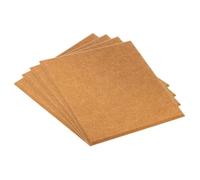 Panneau de feutre carré auto-adhésif, 20 pièces, panneau d'affichage mural avec punaises, avis, messages, mémos, affichage photos for le bureau(Yellow)