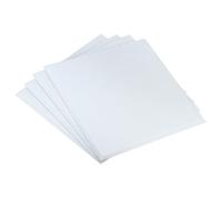 Panneau de feutre carré auto-adhésif, 20 pièces, panneau d'affichage mural avec punaises, avis, messages, mémos, affichage photos for le bureau pour Bureau et Cuisine(White)