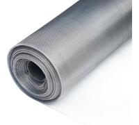 Panneau de filtration tissé de précision en maille d'acier inoxydable 304 - Barrière résistante aux vermines - Tissu métallique durable - Grille de ventilation pour fenêtre
