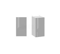 - Panneau de finition pour meuble haut Eco Gris Brillant