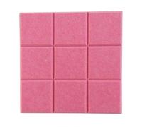 Panneau de fond en feutre créatif, 8 pièces, bricolage, Puzzle, mur photos, tableau d'affichage domestique, décoration artisanale, bureau et maison pour éCole, Maison, Bureau(Rose)