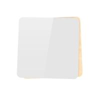 Panneau de Fond Photographie, 2 pièces, Panneau, Plaque d'affichage réfléchissante, réflexion pour Bijoux, Maquillage(White,30cm)