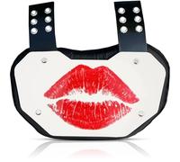 Panneau de football en maille respirante pour le bas du dos - Résistant aux chocs - Pour entraînement et entraînement - Absorbant les protections dorsales