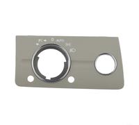 Panneau de garniture intérieure de voiture de luxe 1 pièce pour Mercedes-Benz W211 E230 E280 2003-2008 ABS + plaque décorative intérieure pour conduite à gauche Gris