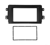 Panneau de garniture stéréo pour tableau de bord pour Suzuki SX4 2007 à 2013, cadre double DIN