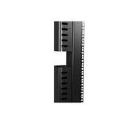 StarTech.com Panneau de gestion de câbles 0U de 1,8 m pour rack - Guide-câbles avec conduit encoché - Organisateur pour câbles (CMVER40UF) - Guide pour câbles - 1.83 m - noir - 40U - pour P/N:...
