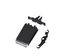 Panneau de grille arrière de voiture pour climatiseur, grille d'aération pour Maserati pour Ghibli 2014 2015 2016 2017 2018 2019 2020 670021523 (clip d'aération 2 pièces)